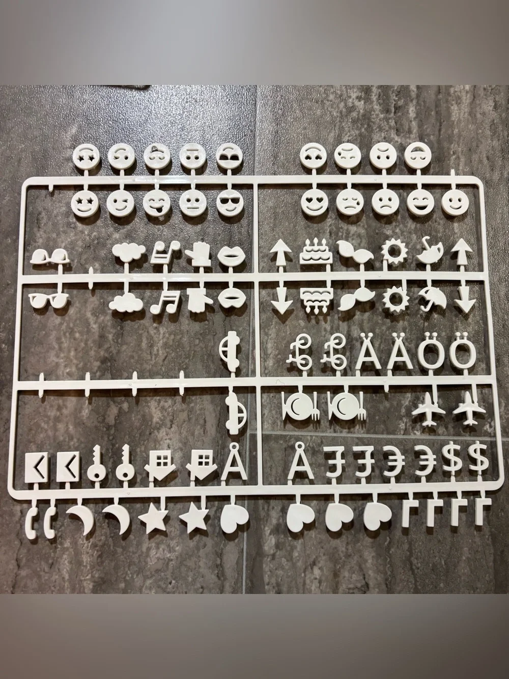 Changeable Letter Message Boards Letters Symbols 15x11 Sign Set